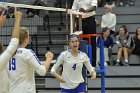 Volleyball vs Emerson  Wheaton College Women's Volleyball vs Emerson College. - Photo by Keith Nordstrom : Wheaton, Volleyball, VB2019
